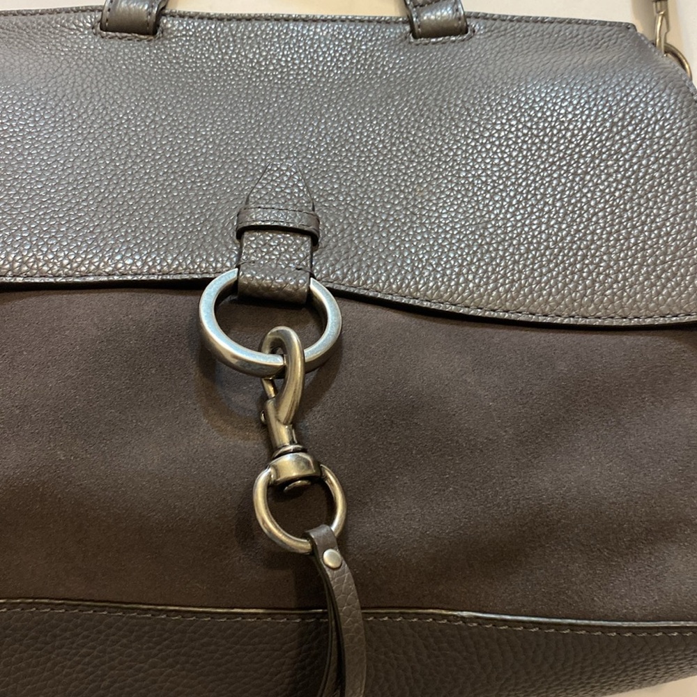 Rebecca Minkoff Medium Kieth Suede and Leather Satchel - Picture 5 of 16